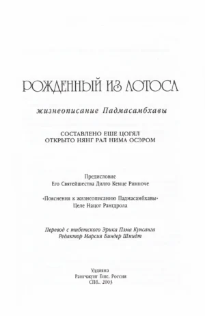 Рожденный из Лотоса. Жизнеописание Падмасамбхавы — изображение 2